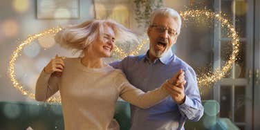 Older couple knows ways to help marriage last.
