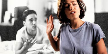 Woman angry at husband and using sex to get what she needed 