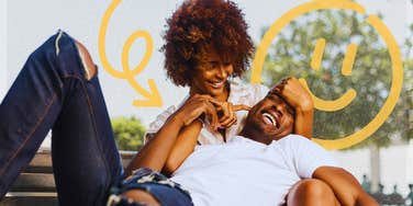 Playful couple takes steps and now they are becoming much happier together.