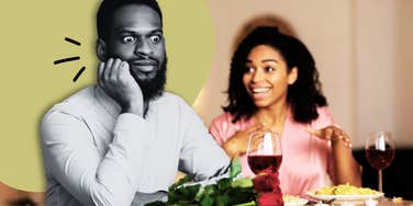 Discussing taboo topics on a first date 
