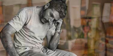 Alcoholic man, choosing alcohol over wife 