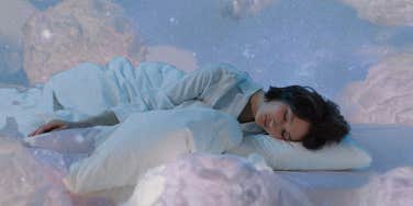 Woman manifests her dreams in her sleep, without saying a word.