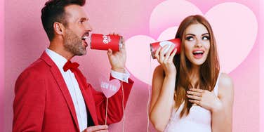 Man uses non-cheesy pick-up lines on a woman and they actually work.