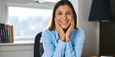 productive woman achieving her goals in one day