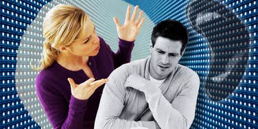 Woman nagging her husband, divorce inducing mistakes