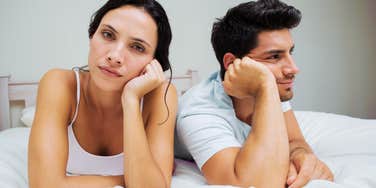 Woman sabotaging intimacy 