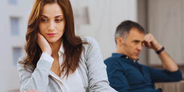 Woman notices the indicators that her marriage is in deep trouble.