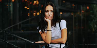 Newly divorced woman