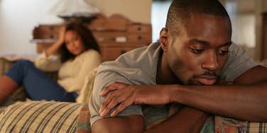 Man realizes he should get a divorce from his wife.