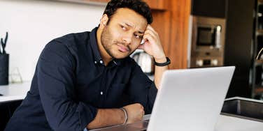 Man worried he may be laid off from work.