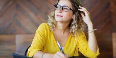 Woman takes Meyer Briggs personality type test to reveal what type of wife she will be.