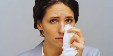Woman has unappealing signs that make her look desperate.