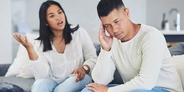 Couple discovers the worst kind of affair has occurred in their relationship.