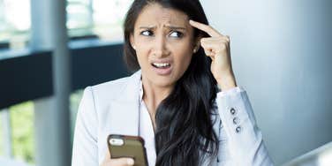 Woman realizes she needs to give up beliefs or be single forever.
