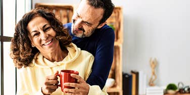 Woman attracting the one who truly loves her.