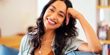 Woman with strong core beliefs, naturally attracting others. 