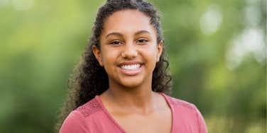 Girl will grow up to be in a healthy relationship because of things her parents taught her.