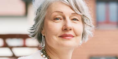 Older woman remains happily married because of her daily habits.