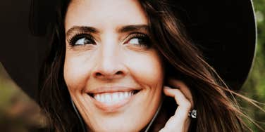 Adorable and approachable woman.