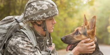 Special forces solider is a great leader.