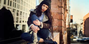 Woman destined to grow old lonely and isolated. 