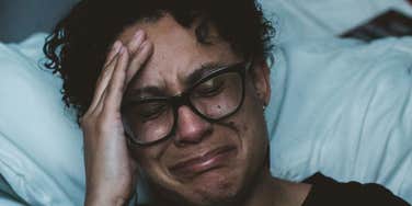 Woman was really depressed.
