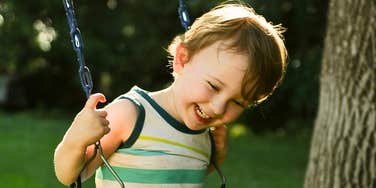 Boy is raised to be empathetic.