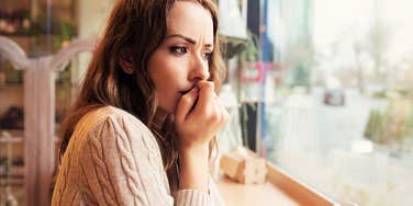 ADHD woman terrified of rejection. 