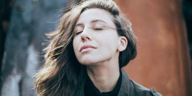 Therapy makes woman feel more alive.