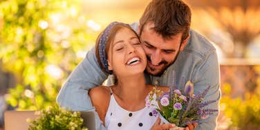 Successful couple exhibiting wholesome traits