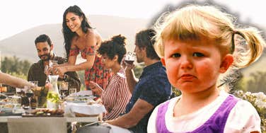 woman asks friend 3-year-old leave adults-only birthday dinner