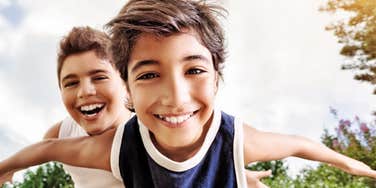 Two boys with ADHD know what parents do that make a difference