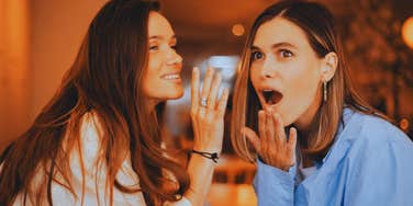 women gossiping 