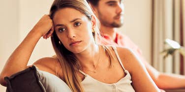 husband with outdated beliefs about marriage quietly ruining his wife's life