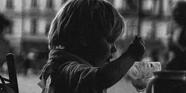 Parents raise kid on timeless lessons.