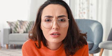 confused millennial about to complain