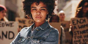 Woman ready for revolution