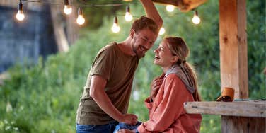 Couple attracted to each other for their social skills
