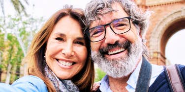 Couple in a long term, happy relationship.