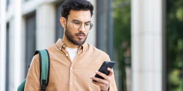 college student worried he won't graduate because of phone