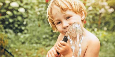 Gen-X generation that drank from water hose. 