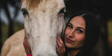 Horse is the therapist.