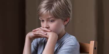 Child has damaged childhood.