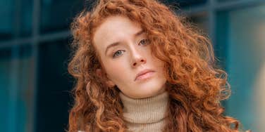 young professional woman looking annoyed