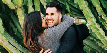 Man who is totally memorable to woman. 
