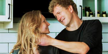 Man who has a deep impact on woman's heart. 