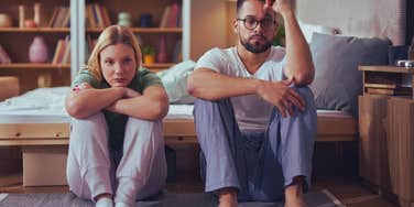 couple having relationship doubts 