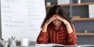 teacher whose job takes a toll on her body