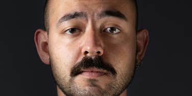 Man secretly lacks confidence.