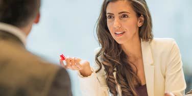woman negotiating salary